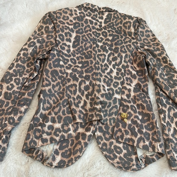 Leopard blazer / women - Picture 15 of 16